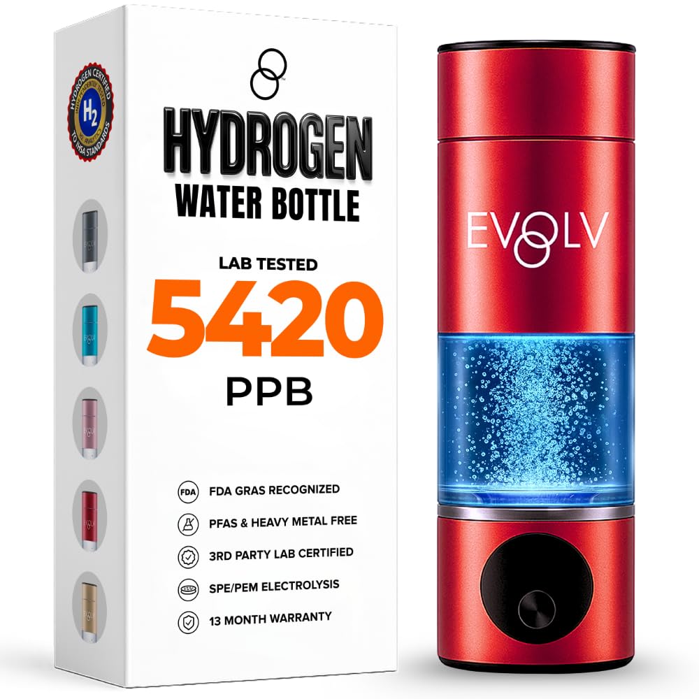 Amazon.com: EVOLV Hydrogen Water Bottle Generator – SPE & PEM